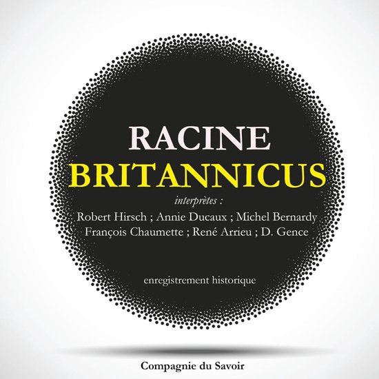 Britannicus de Racine - cover