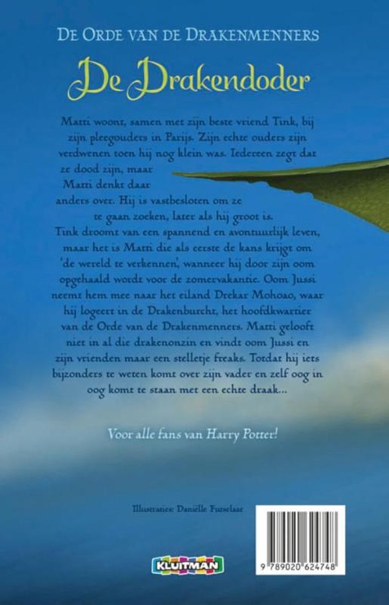 De orde van de drakenmenners - De drakendoder - back cover