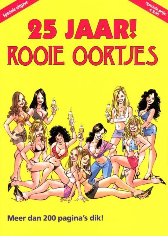 Cover van het boek 'Rooie oortjes jubileumuitgave'
