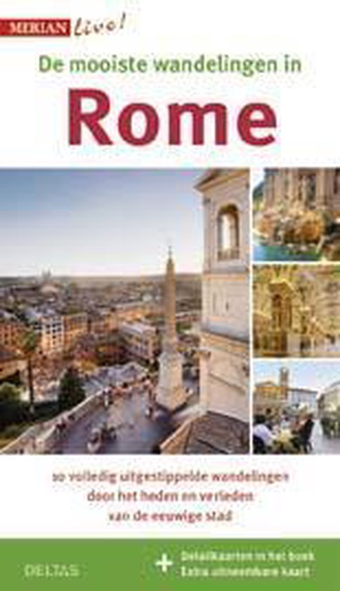 Merian live  -   De mooiste stadswandelingen in Rome - cover
