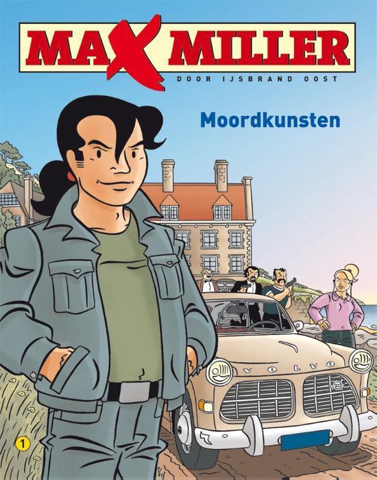 Cover van het boek 'Max Miller 1 - Moordkunsten'