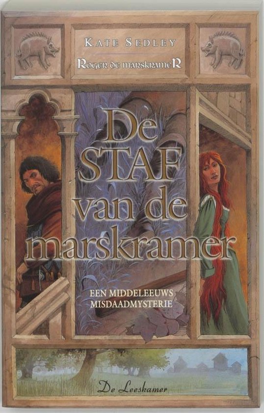 Cover van het boek 'De staf van de marskramer' van Kate Sedley