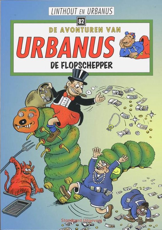 Cover van het boek 'Urbanus / 82 De flopschepper' van  Linthout en  Urbanus