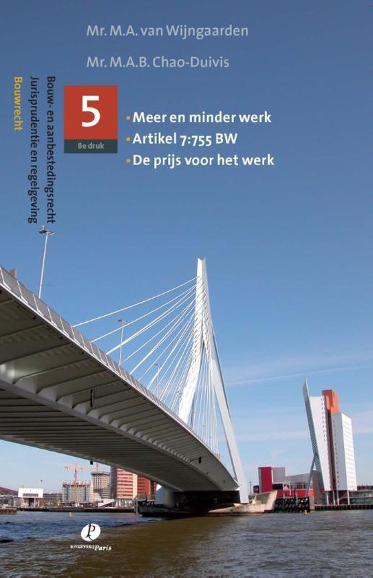 Bouw- en aanbestedingsrecht 5 - Jurispudentie en regelgeving - cover