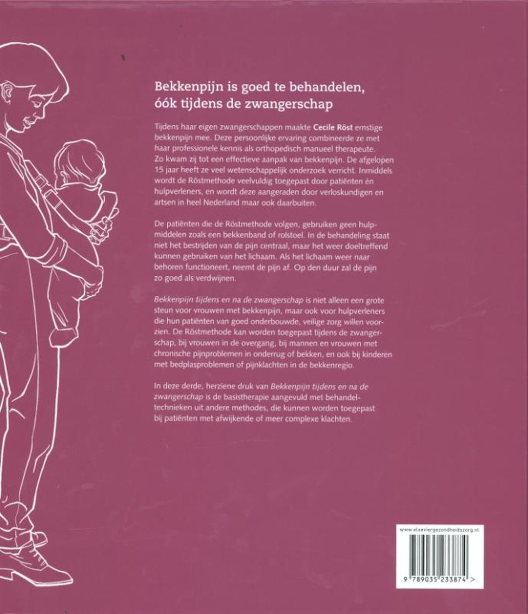 Bekkenpijn tijdens en na de zwangerschap - back cover