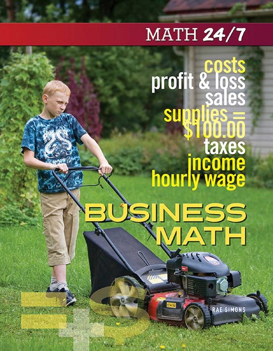 Math 24/7 - Business Math - cover