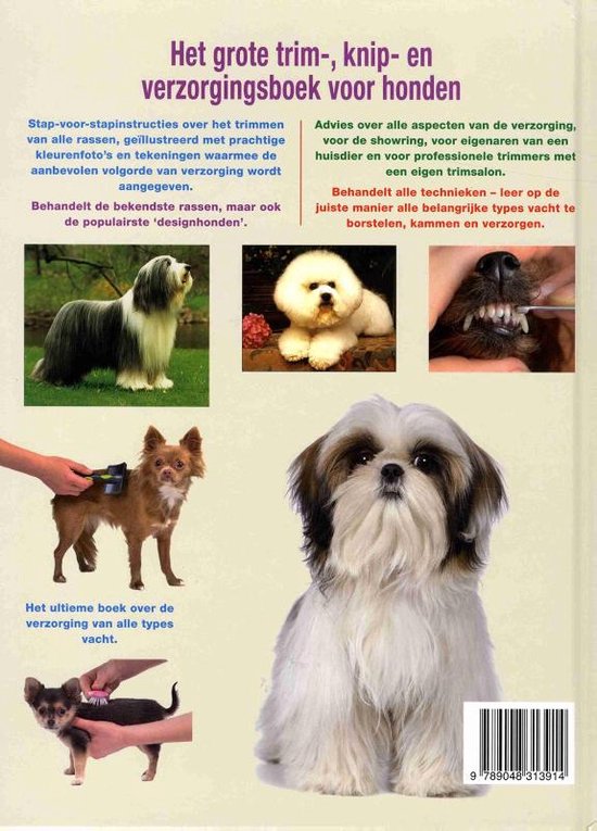 Het grote trim-, knip- en verzorgingsboek voor honden - Eileen Geeson