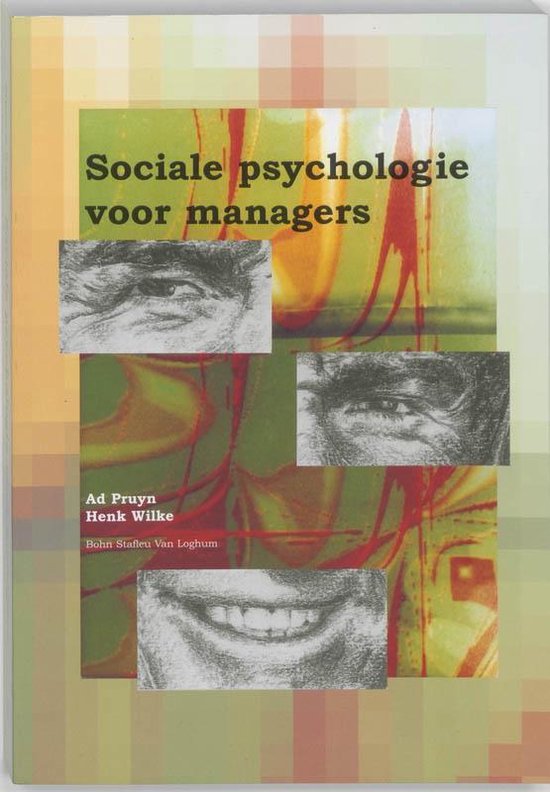 Cover van het boek 'Sociale psychologie voor managers / druk 1' van H. Wilke en Ad Pruyn
