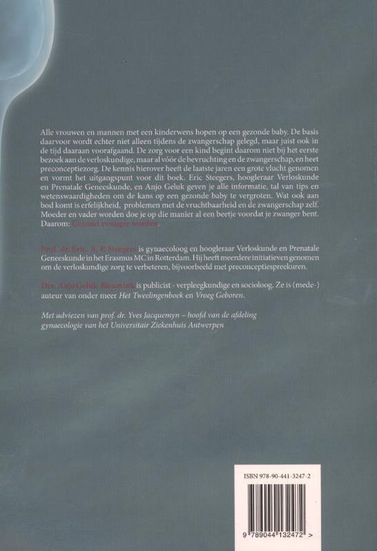 Gezond zwanger worden