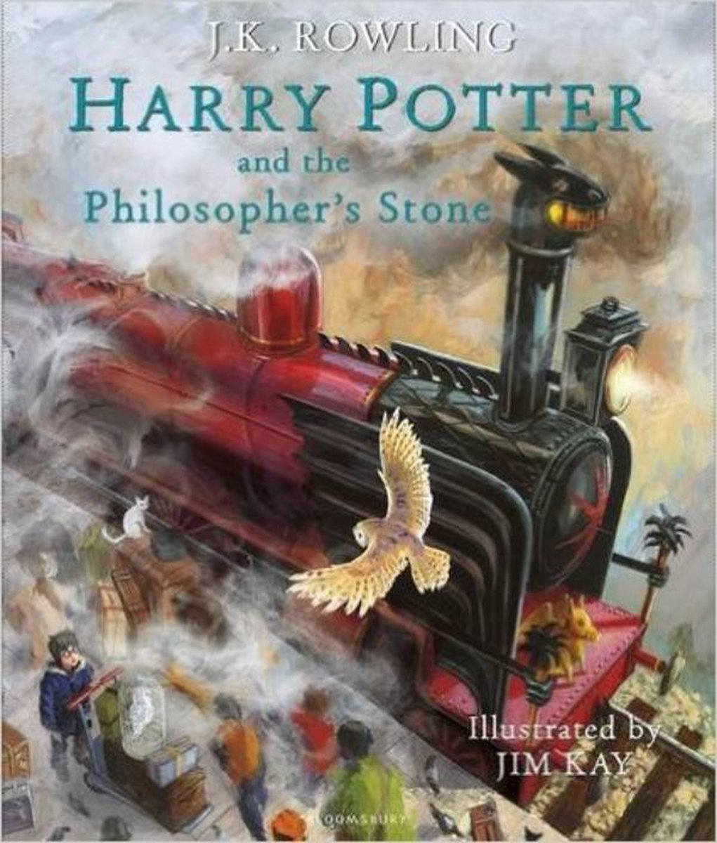 Harry Potter 1 - Harry Potter and the Philosopher's Stone | Illustrated Edition - J.K. Rowling