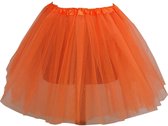 Tutu – Petticoat – Tule rokje – Neon oranje - 40 cm - 3 lagen tule - Ballet rokje - Nederland - Koningsdag - Voetbal