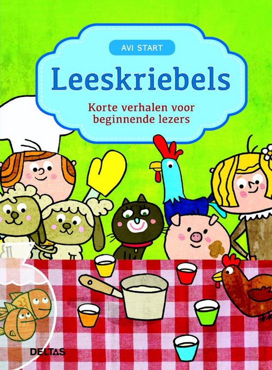 Leeskriebels  -   Korte verhalen voor beginnende lezers - cover
