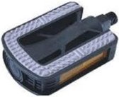 platformpedalen stadsfiets anti-slip 9/16 inch zwart