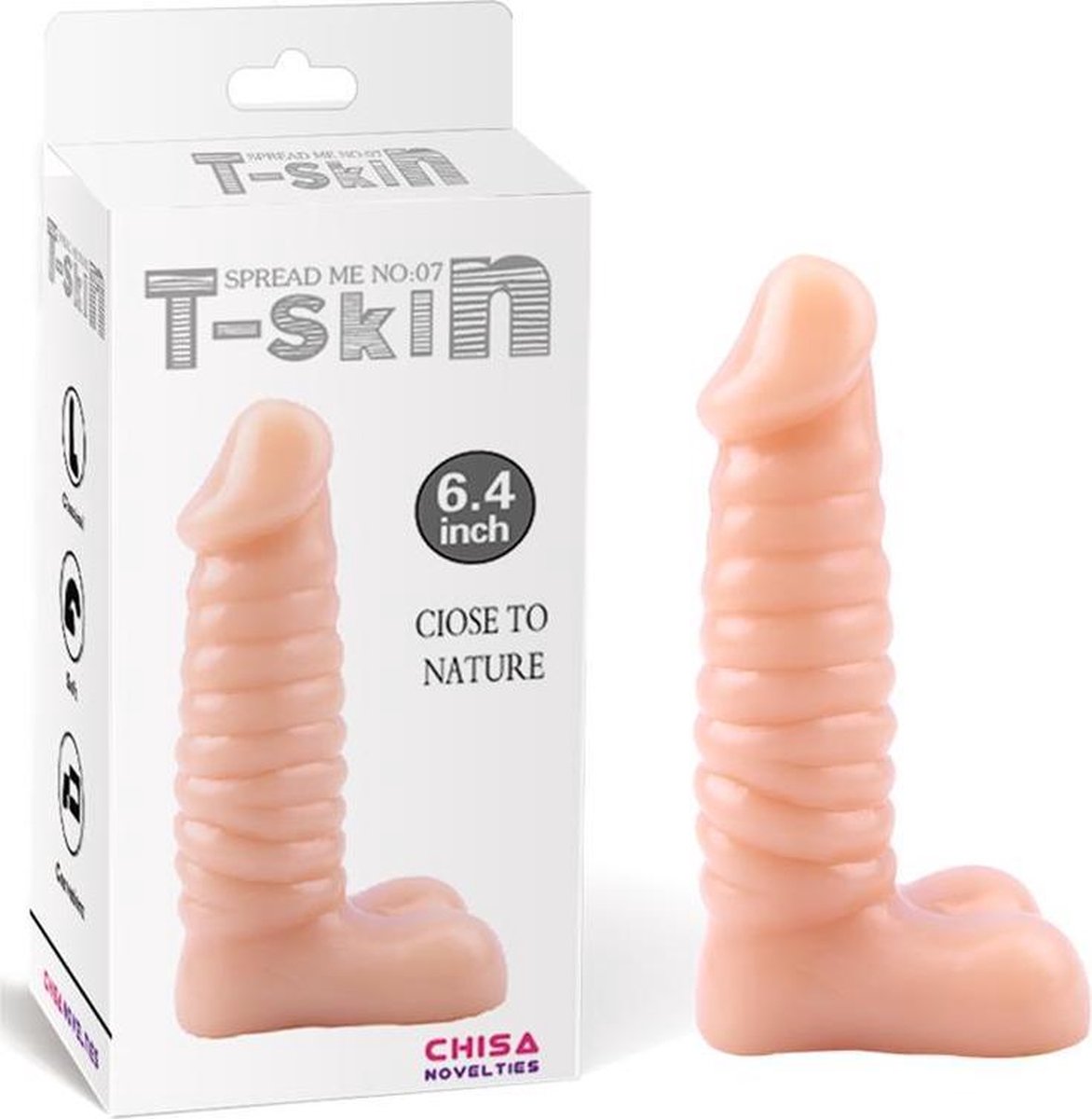 CHISA - Dildo Spread Me N7 T-skin 6.4 Flesh