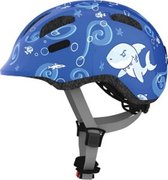 abus helm kind smiley 2.0 blue sharky m (50-55cm)