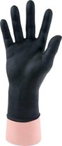 Plastic nitrile handschoen dun xl/10 doos a 100