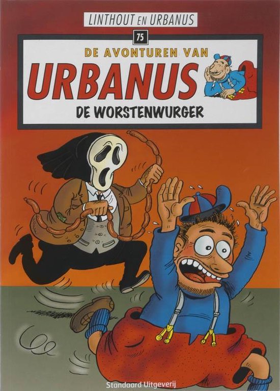Cover van het boek 'Urbanus 075 Worstenwurger' van W. Linthout en  Urbanus