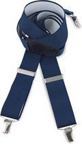 We Love Ties - Bretels - 100% made in NL, marineblauw