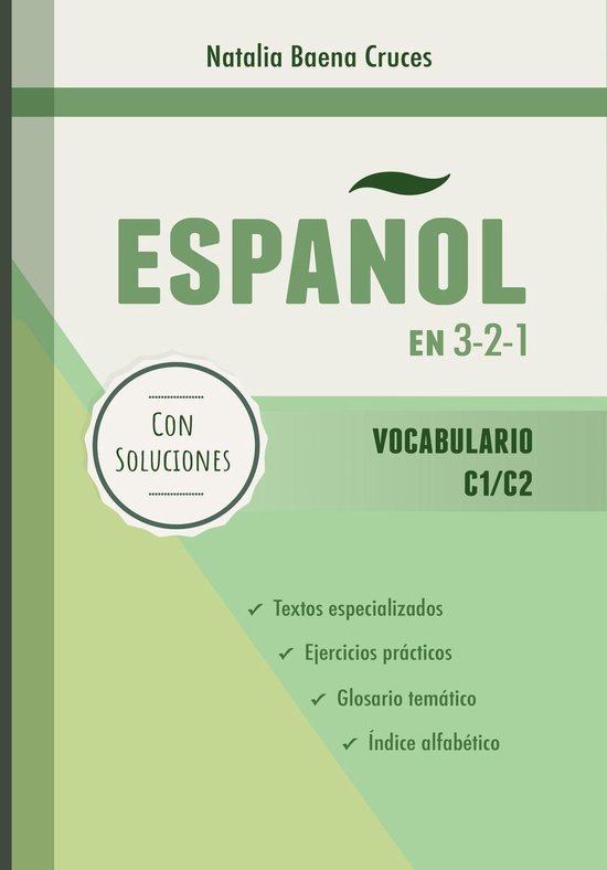 Español en 3-2-1 - Español en 3-2-1: Vocabulario C1/C2 - cover