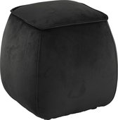 Mollar bank voetenbank, poef V1 40x40 cm grijs bruin.