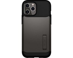 Spigen Slim Armor Apple iPhone 12 Pro Max Hoesje Gunmetal