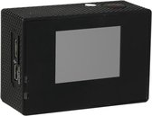 HAMTOD HF40 Sportcamera met 30 m onderwaterbehuizing, Generalplus 6624, 2,0 inch LCD-scherm (zwart)