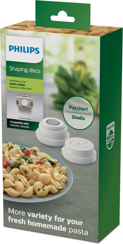 Philips HR2490/10 accessoire voor pasta- & raviolimaker Wit 2 stuk(s)