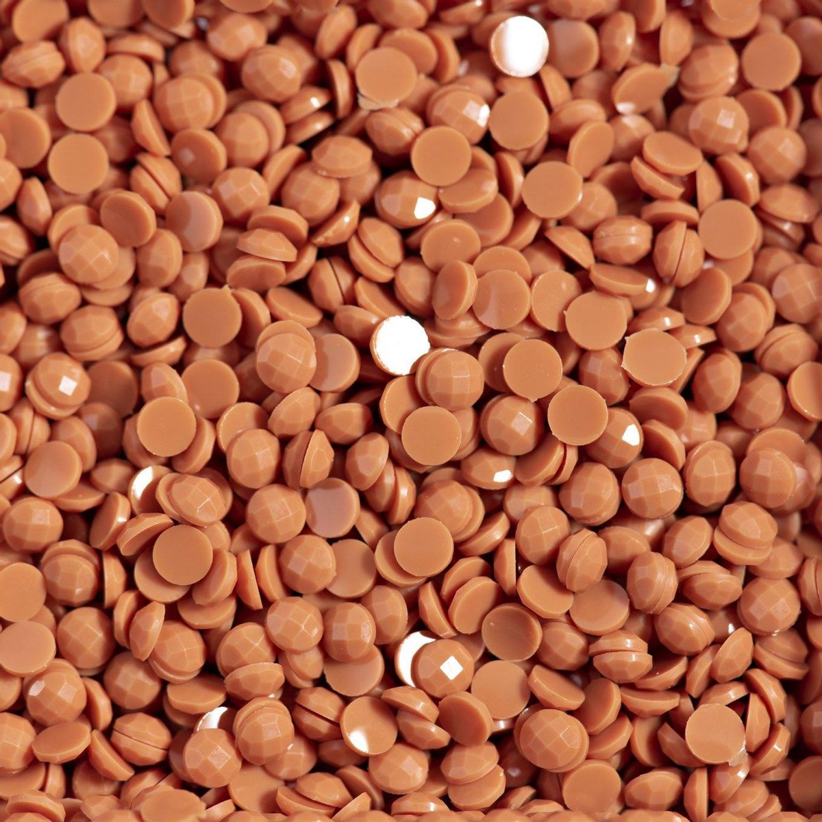Diamond Dotz® - Diamond painting steentjes los - Kleur Mid Ochre - 2.8mm steentjes - 12 gr. per zakje