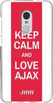 Xiaomi Redmi 5 Hoesje Transparant TPU Case - AFC Ajax Keep Calm #ffffff