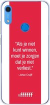 Huawei Y6 (2019) Hoesje Transparant TPU Case - AFC Ajax Quote Johan Cruijff #ffffff