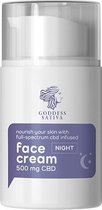 Goddess Sativa - CBD Night Face Cream - 50 ml