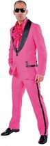 Jaren 80 & 90 Kostuum | Foute Roze Smoking | Man | Medium | Carnaval kostuum | Verkleedkleding