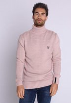 YCLO Hagen Knit Turtleneck Rose