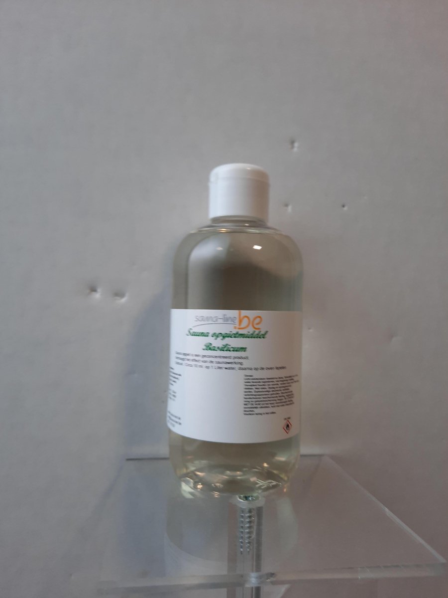 sauna opgietmiddel basilicum 250 ml -sauna geuren - sauna opgiet