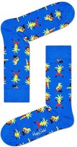 Happy Socks Sokken Yoga Palm Socks Blauw Maat:41-46