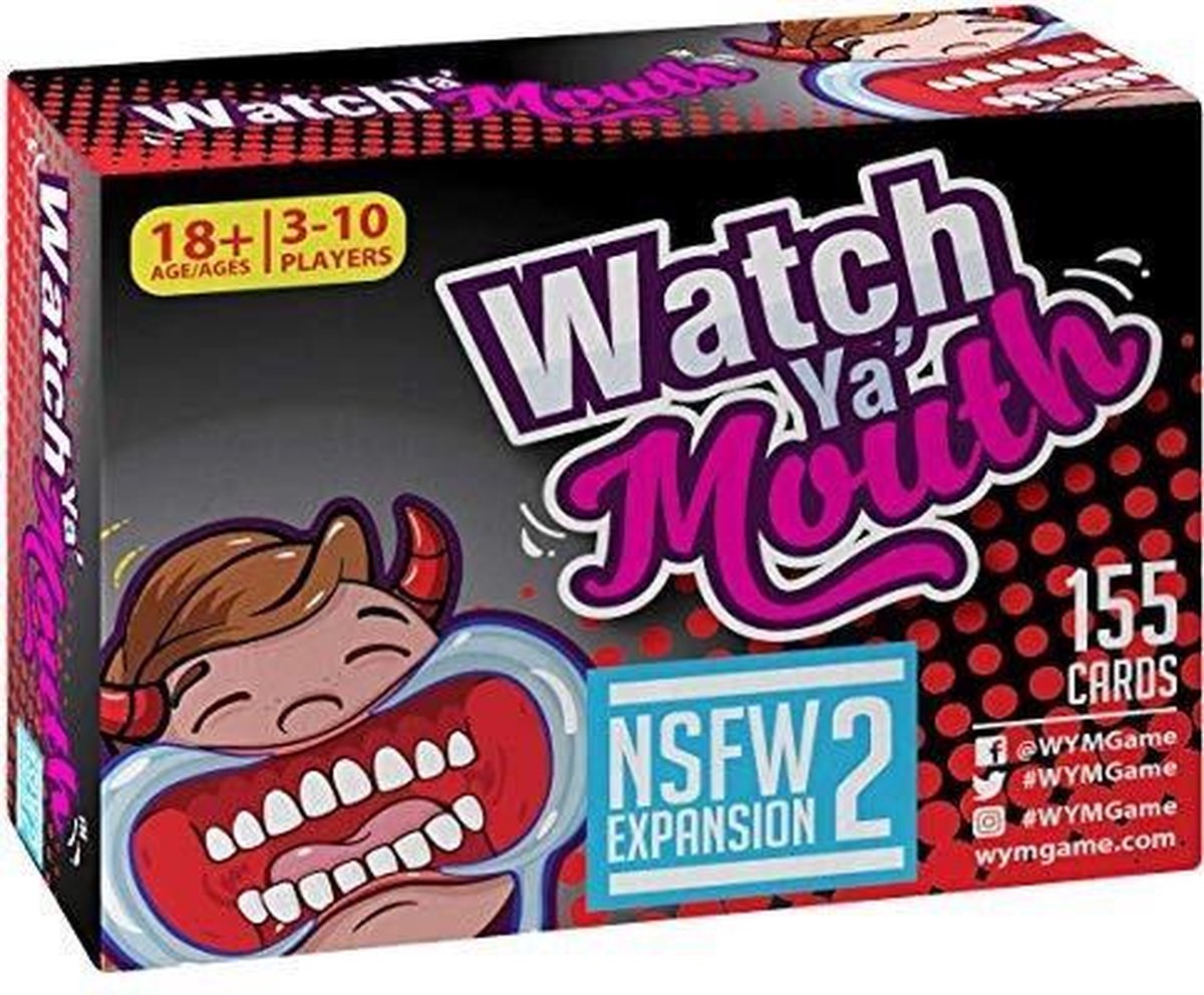 Humoristisch Avonturier Evacuatie Watch Ya Mouth NSFW Expansion Pack 2 | Games | bol.com