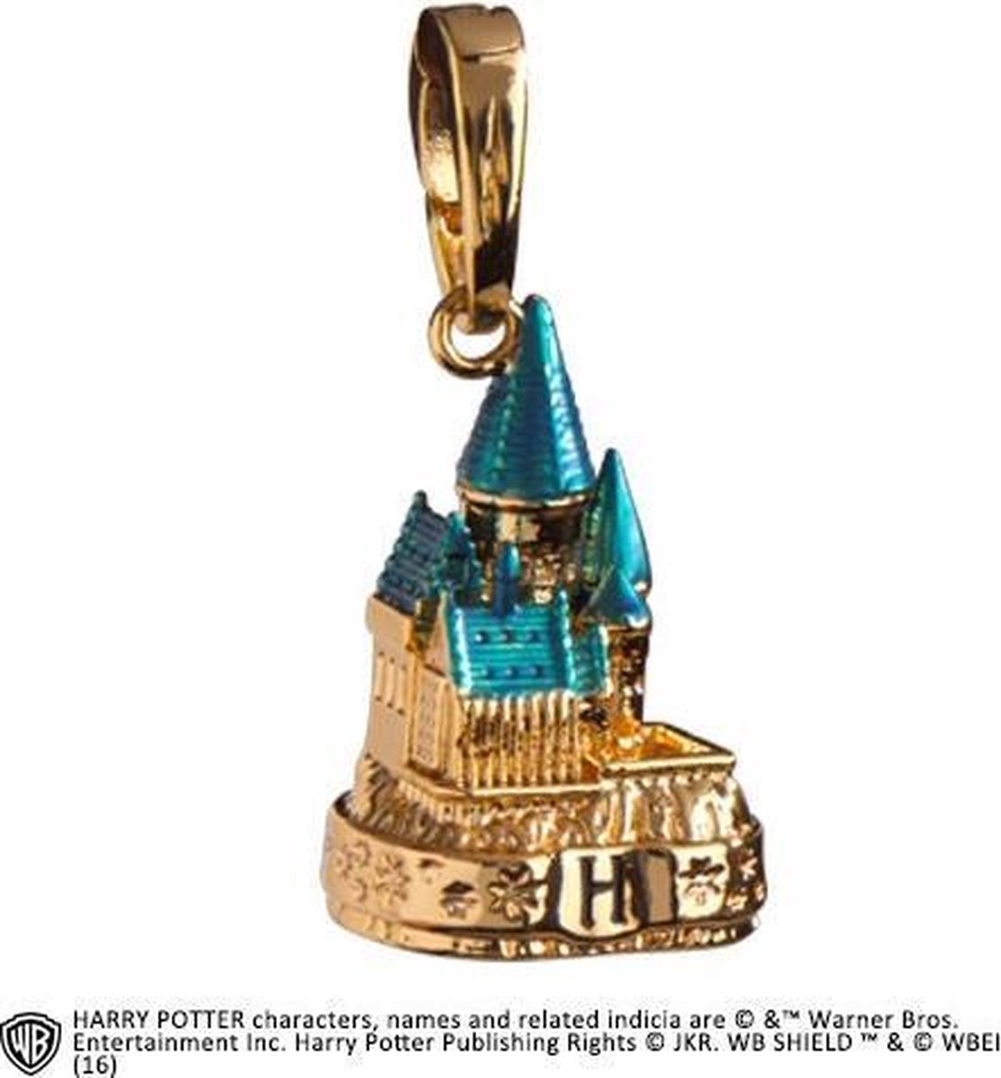 Harry Potter: Lumos Charm Hogwarts Castle Gold