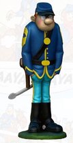 De blauwbloezen - Officier / Politie verzamelfiguur Chesterfield - 17 cm - polyresin - Plastoy, Collectoys