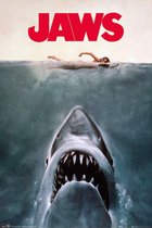 Poster - Jaws - 91.5 X 61 Cm - Multicolor