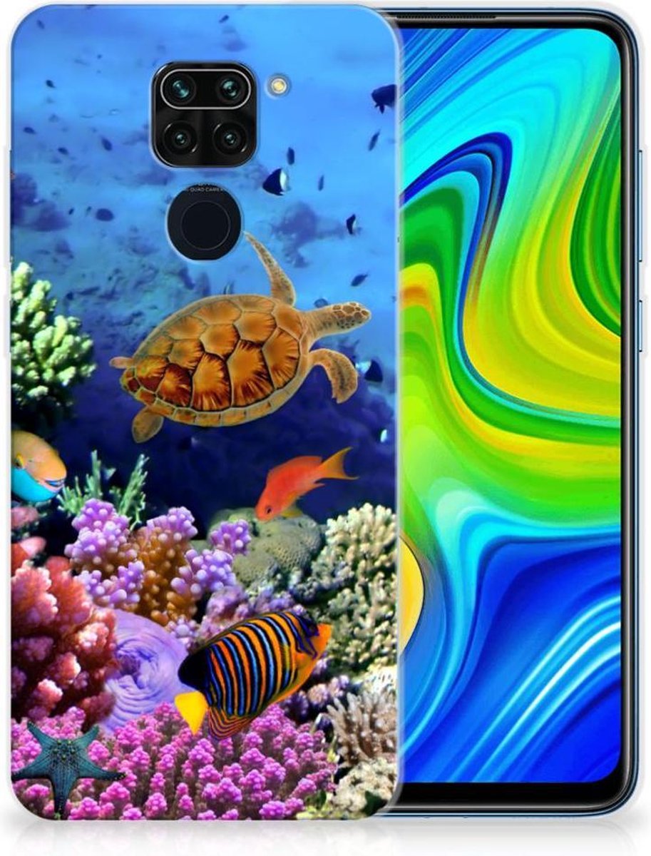 Xiaomi Redmi Note9 TPU Hoesje Vissen