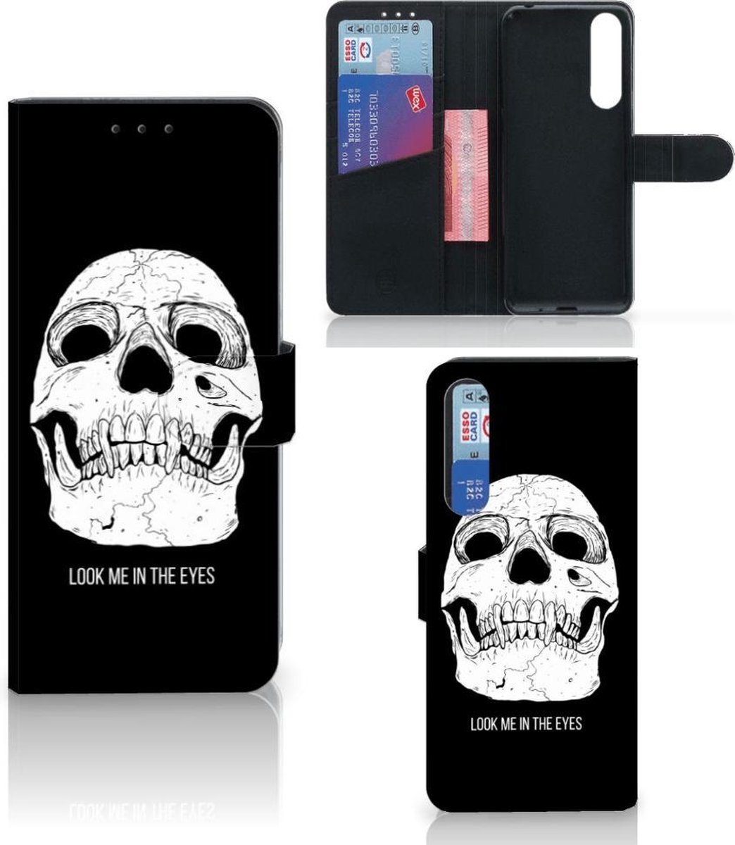 Telefoonhoesje met Naam Sony Xperia 1 II Skull Eyes