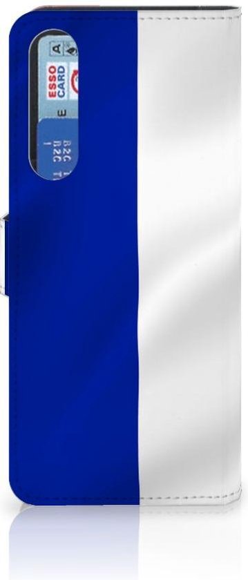 Flip Housse Étui Sony Xperia 1 II Coque Drapeau Français