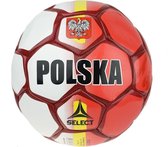 Select Polska Ball POLSKA WHT-RED, Unisex, Wit, Voetbal