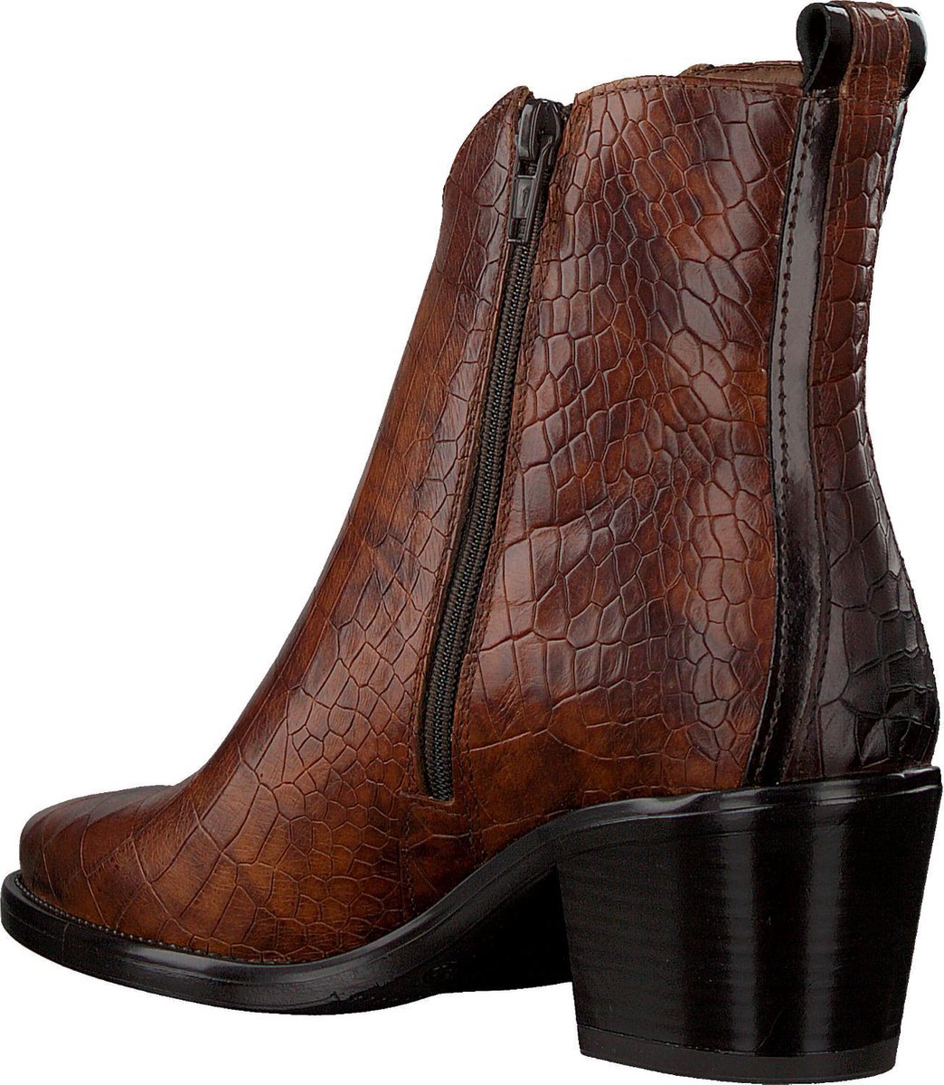Omoda Dames Enkellaarsjes 760202 Bruin Maat 42 Omoda Dames Enkellaarsjes 760202 Bruin Maat 42