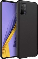 FONU Siliconen Backcase Hoesje Samsung Galaxy S10 Lite - Matzwart