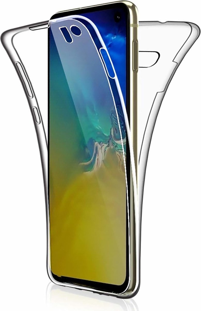 Samsung Galaxy S10e TPU 360° graden TPU siliconen 2 in 1 hoesje