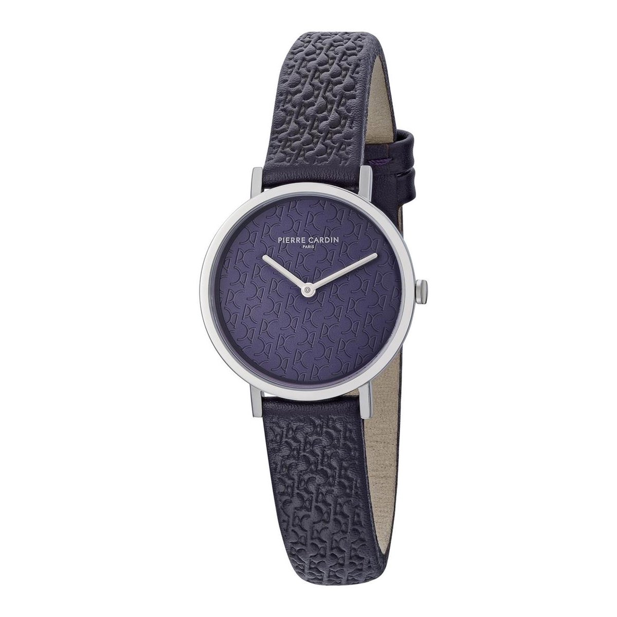 Pierre Cardin Womens Analogue Watch Belleville PC Monogram with Leather  Strap | bol.com