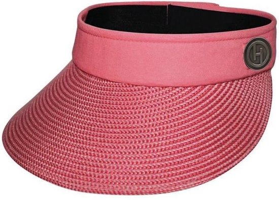 Morgan Visor Golf Zonneklep Dames Cap - Oprolbaar - Klittenband - Maat: 58cm - Kleur: Roze