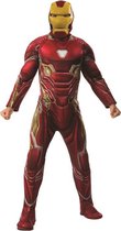 Rubie's Kostuum Iron Man Endgame Deluxe Heren Rood/goud Mt M/l