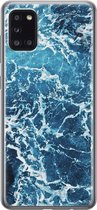 Samsung Galaxy A31 hoesje siliconen - Oceaan - Soft Case Telefoonhoesje - Natuur - Blauw